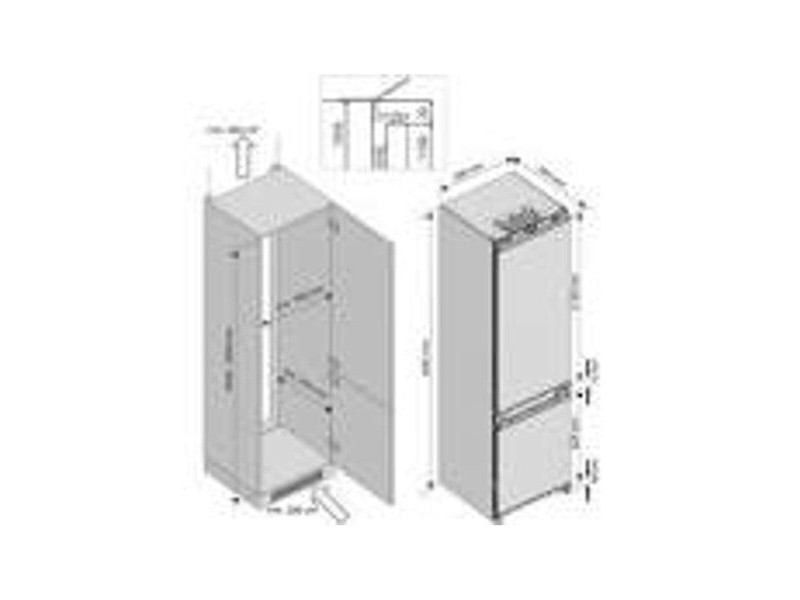 Xладилник BEKO BCNA306E4SN 194