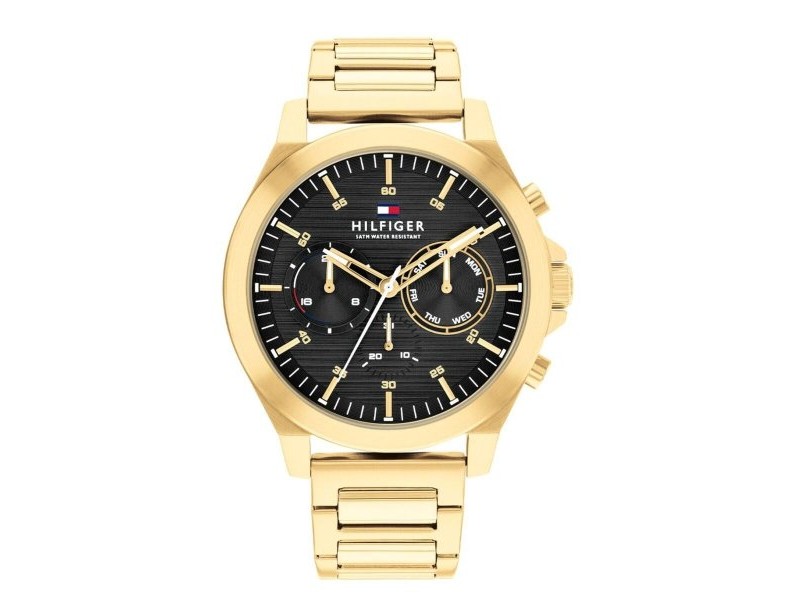 Мъжки часовник Tommy Hilfiger 1710520 Златен (Ø 46 mm)
