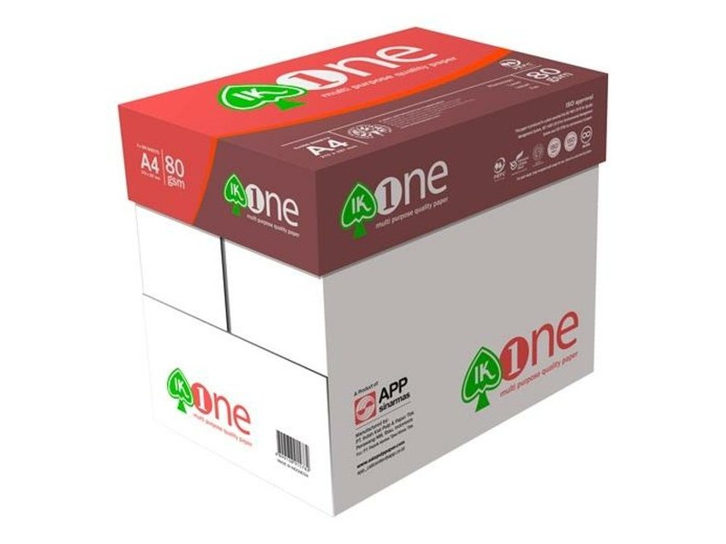 Хартия за Печат IK ONE Бял A4 5 Части