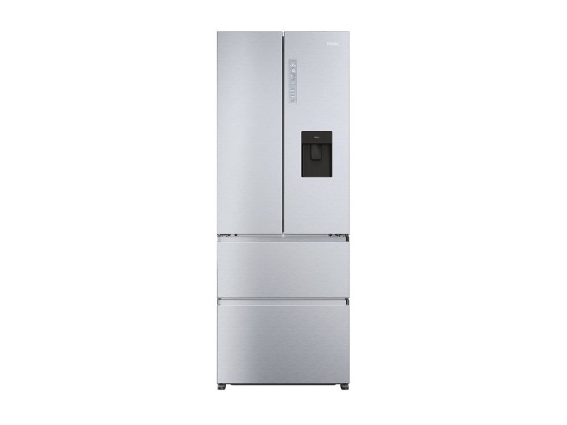 Комбиниран хладилник Haier HFR5719EWMG 190 Сребрист