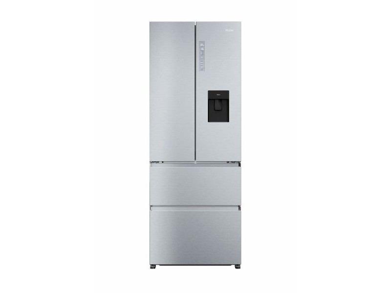 Комбиниран хладилник Haier HFR5719EWMG 190 Сребрист