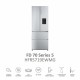 Комбиниран хладилник Haier HFR5719EWMG 190 Сребрист