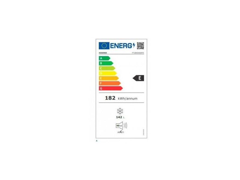 фризер Hisense FT184D4AWYE