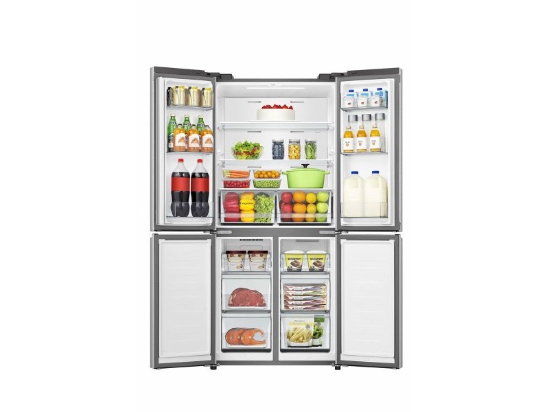 Комбиниран хладилник Hisense RQ5P470SAID 179 483 L Сив Комбиниран хладилник Hisense RQ5P470SAID 179 483 L Сив