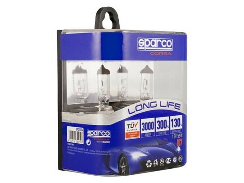 Крушка за Кола Sparco Long Life E-Mark H7 12V 55W 3000K