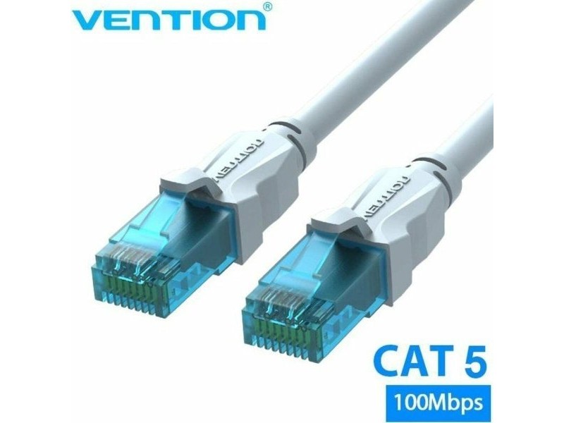 UTP категория 5 твърд мрежови кабел Vention VAP-A10-S2500 Син 25 m