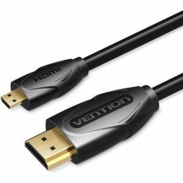 Кабел HDMI Vention VAA-D03-B300 3 m Черен
