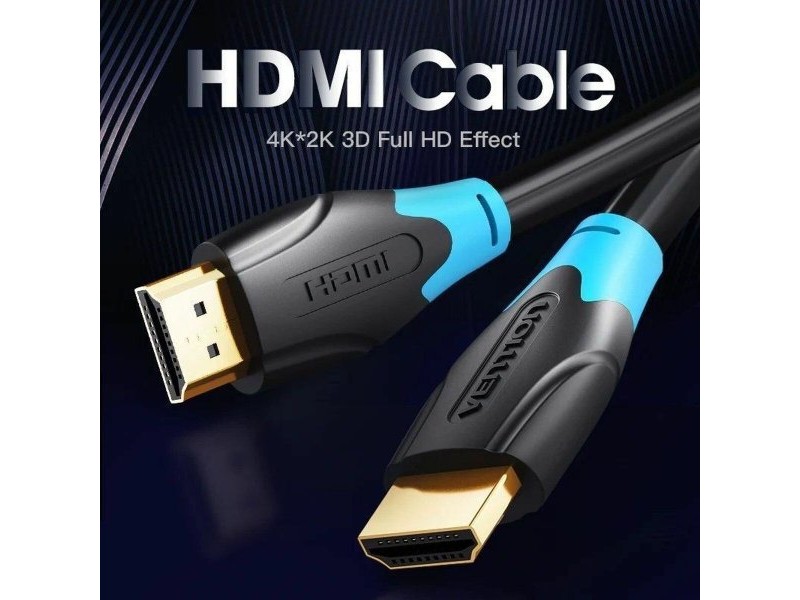 Кабел HDMI Vention AACBK 8 m Черен
