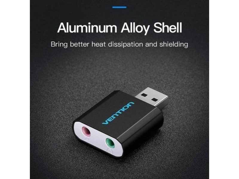 Външна звукова карта Vention VAB-S17-B