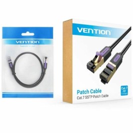FTP категория 7 твърд мрежови кабел Vention ICDBI Черен 3 m