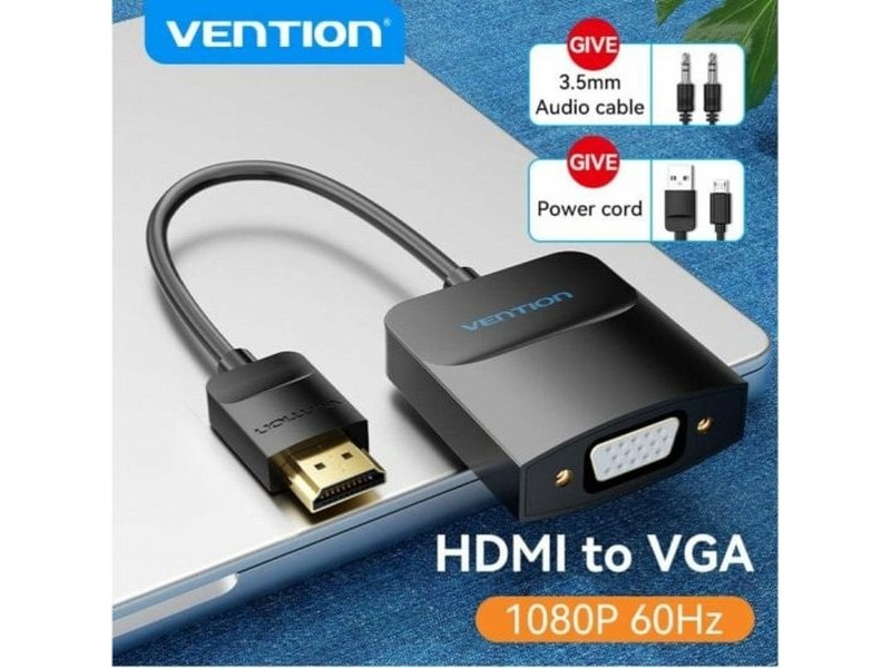 Адаптер HDMI към VGA Vention 42154 Черен 15 cm