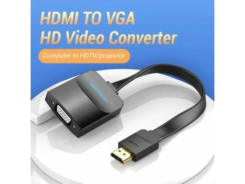 Адаптер за мини дисплей порт към HDMI Vention 74345 Черен 15 cm