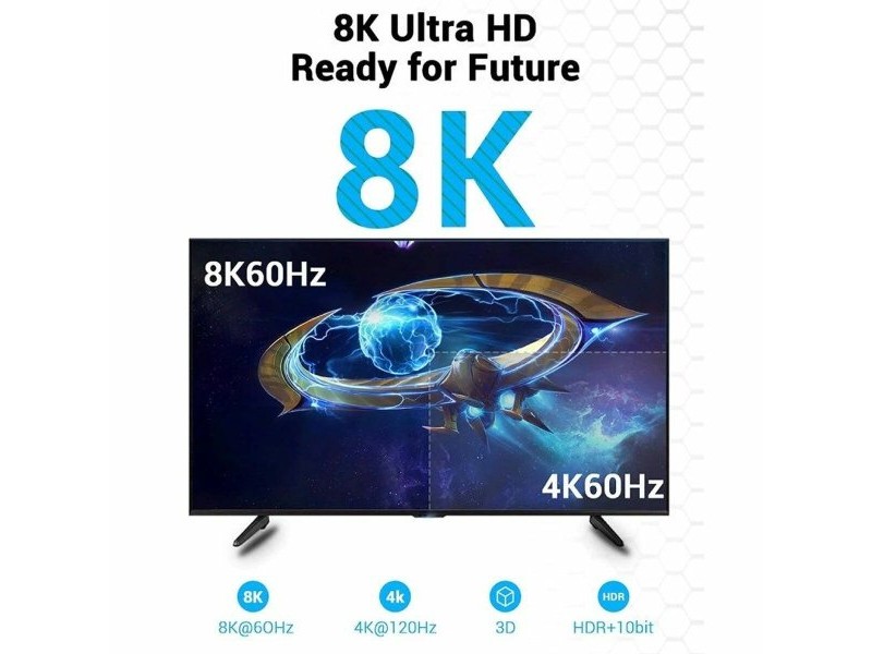 Кабел HDMI Vention AANBI 3 m Черен