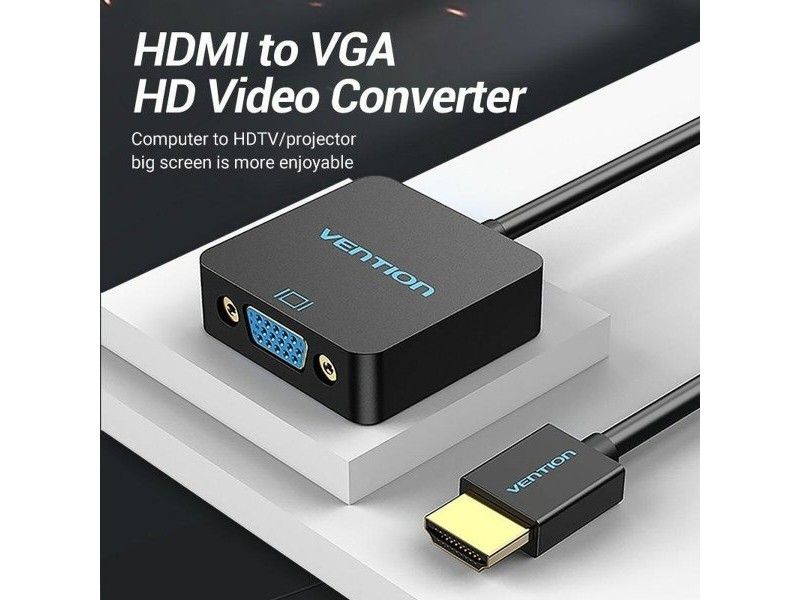 Адаптер HDMI към VGA Vention ACPBB 15 cm