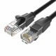 UTP категория 6 твърд мрежови кабел Vention IBEBL Черен UTP категория 6 твърд мрежови кабел Vention IBEBL Черен