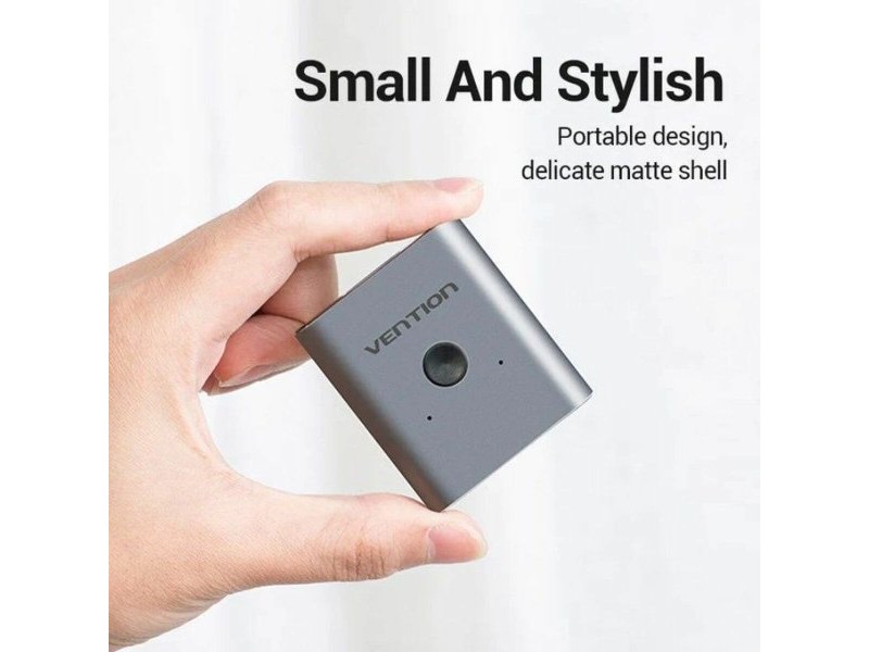 HDMI суич Vention AFUH0 Сив