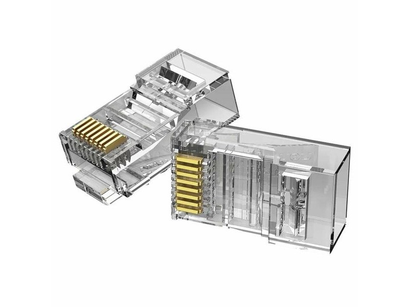 RJ45 конектор Vention IDBR0-100 Сребрист