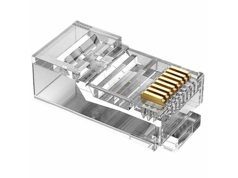 RJ45 конектор Vention IDBR0-50 Сребрист