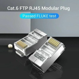 RJ45 конектор Vention IDCR0-100 Сребрист