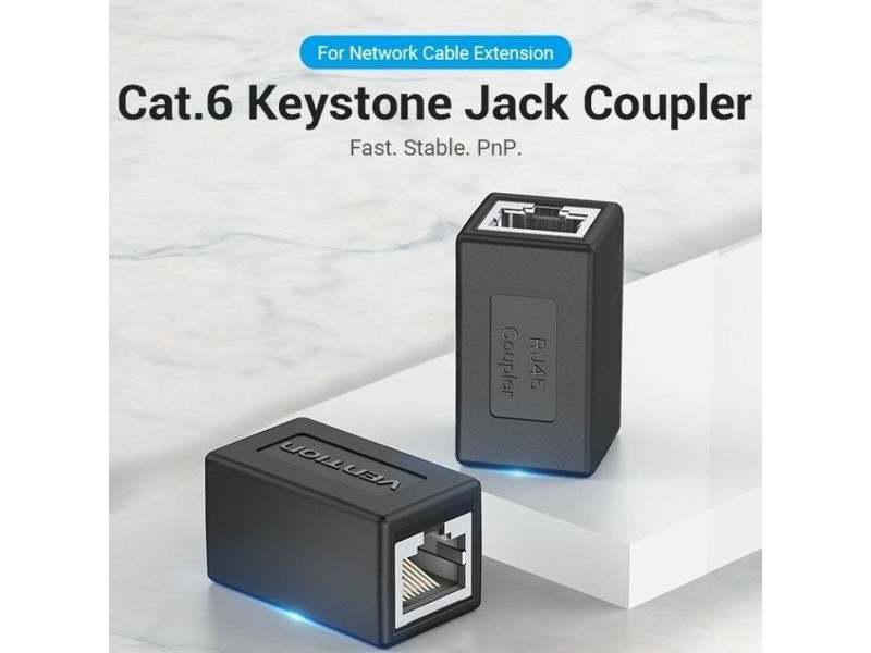 RJ45 Адаптер Vention IPVB0-5 5 броя