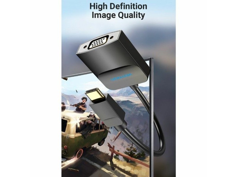Адаптер за USB към VGA Vention TDDBB