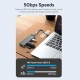 USB извод Vention CHLBB Черен (1 броя)