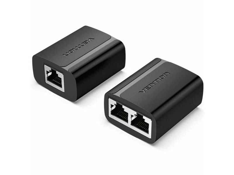 Адаптер за разделител Ethernet LAN към 2 x RJ45 Vention IPTB0 Черен