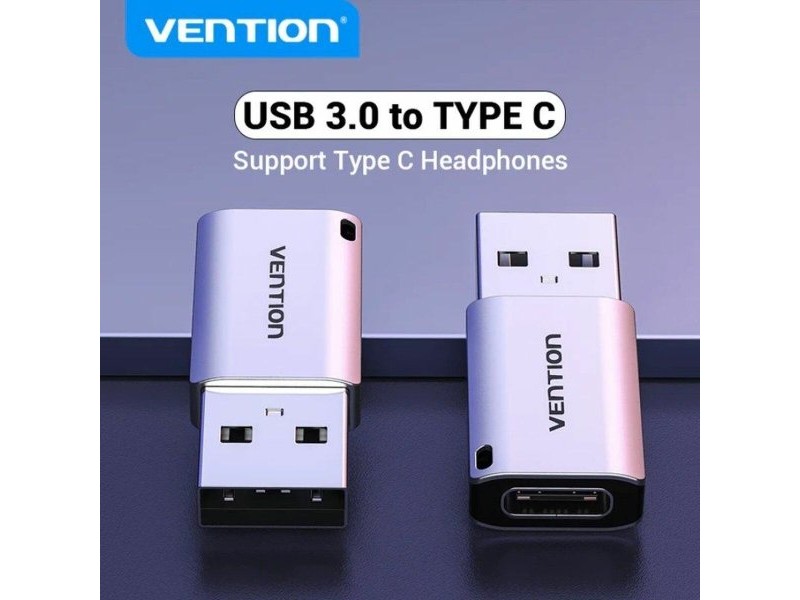 Адаптер USB към USB-C Vention CDPH0