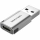 Адаптер USB към USB-C Vention CDPH0