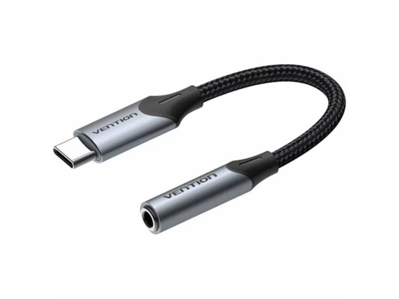 Адаптер за USB-C към Jack 3.5 mm Vention BGJHA 10 cm