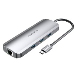 USB извод Vention TOLHB 100 W Сребрист