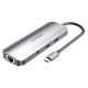 USB извод Vention TOMHB 100 W Сребрист