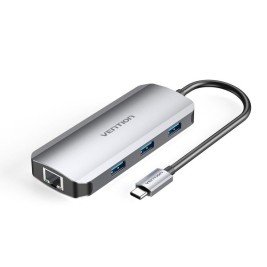 USB извод Vention TOHHB Сребрист