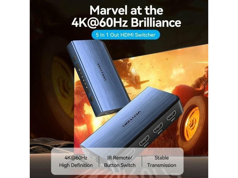 HDMI суич Vention AKCL0