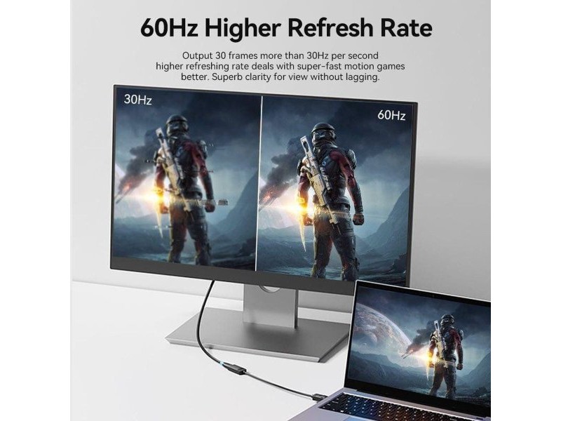 Кабел HDMI Vention HBZBB 15 cm