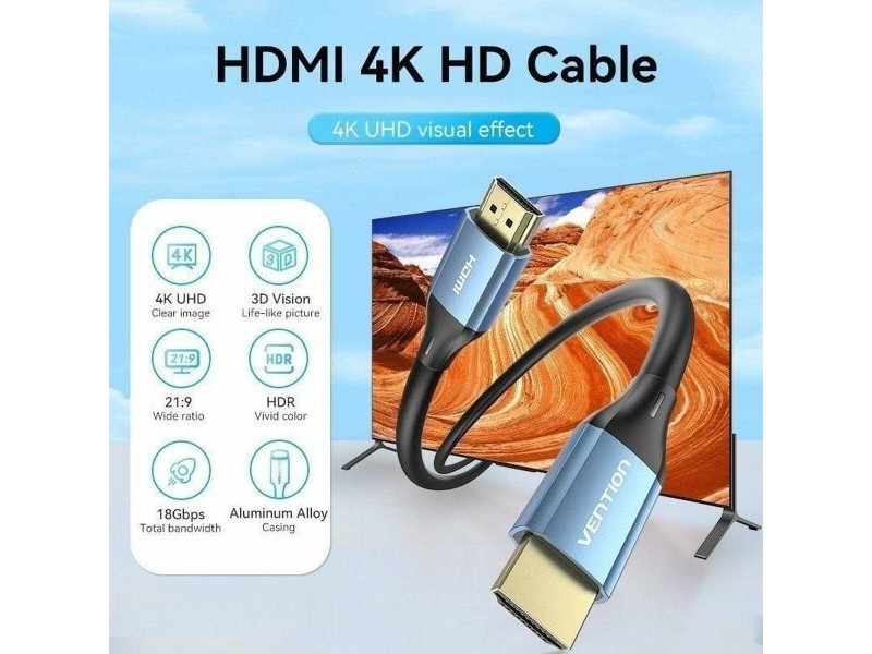 Кабел HDMI Vention ALHSL 10 m