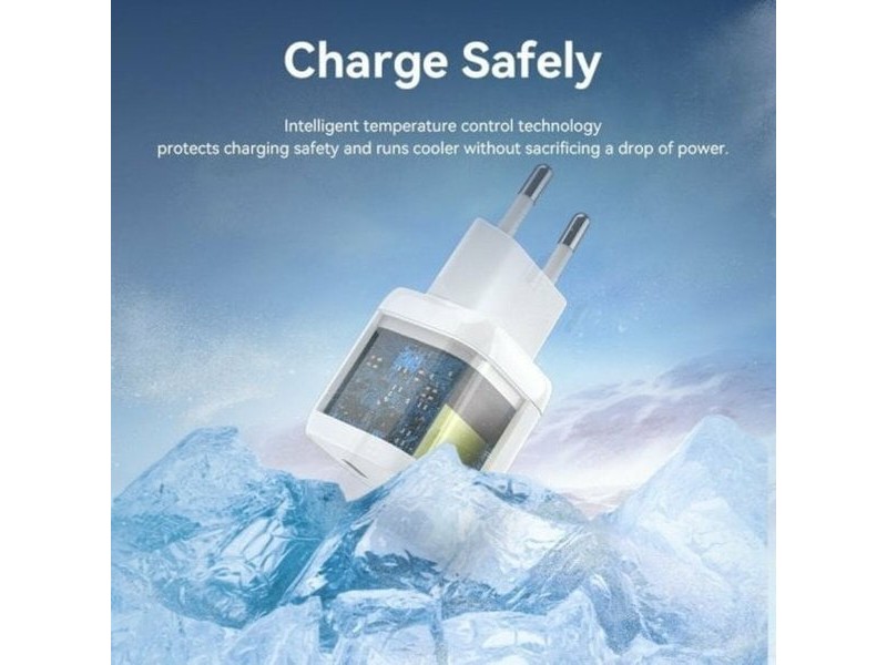 Зарядно за стена Vention FAKP0-EU Розов 30 W USB-C