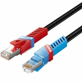 S/FTP категория 8 твърд мрежови кабел Vention IKJBF Черен