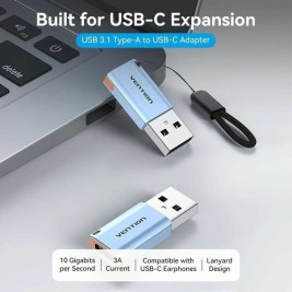 Адаптер USB към USB-C Vention CUAH0