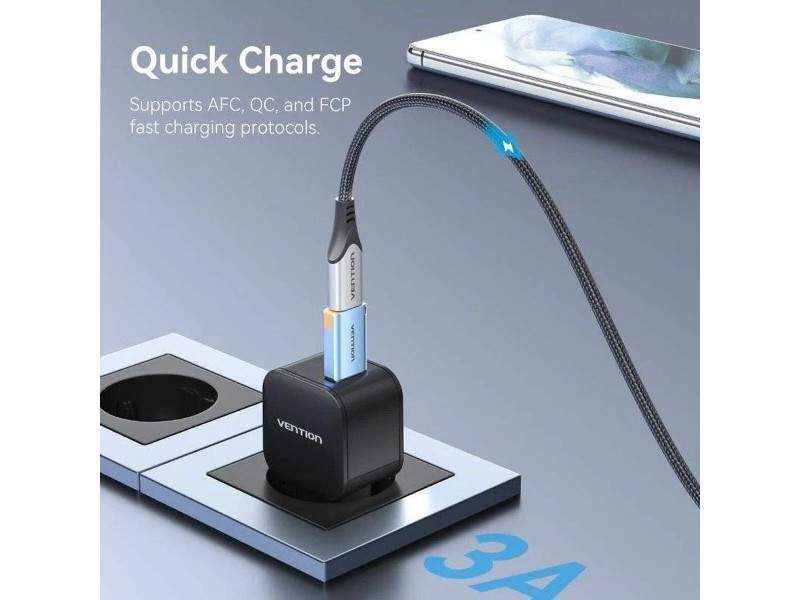 Адаптер USB към USB-C Vention CUAH0