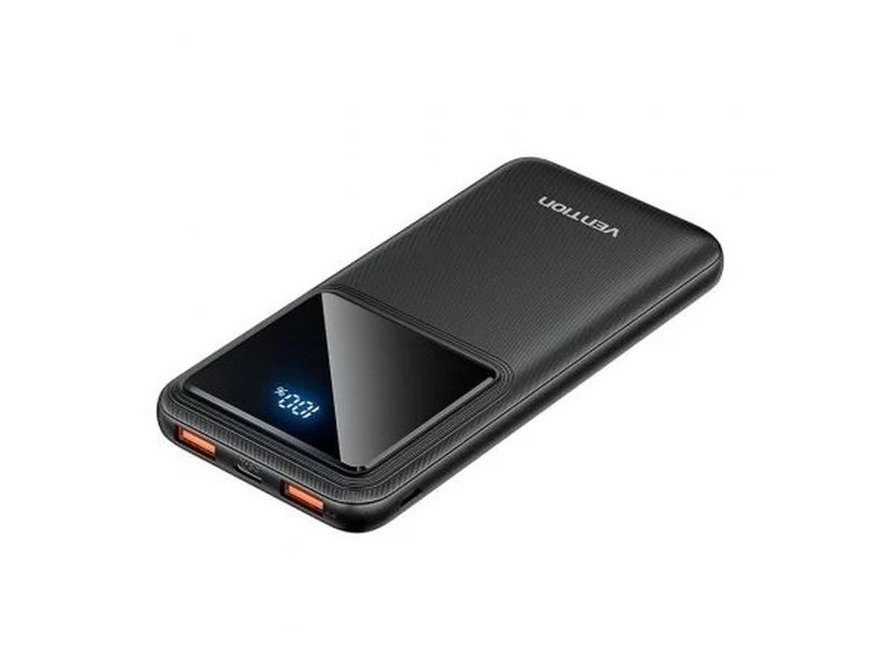 Powerbank Vention FHKB0 Черен 10000 mAh