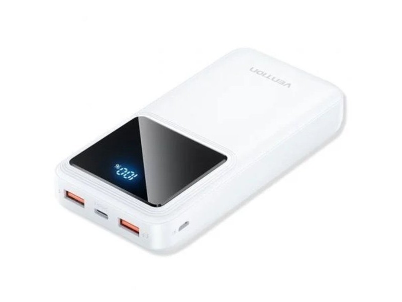 Powerbank Vention FHLW0 Бял 20000 mAh