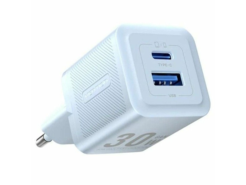 Зарядно за стена Vention FEQL0-EU 30 W