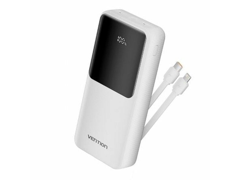 Powerbank Vention FHPW0 Бял 20000 mAh