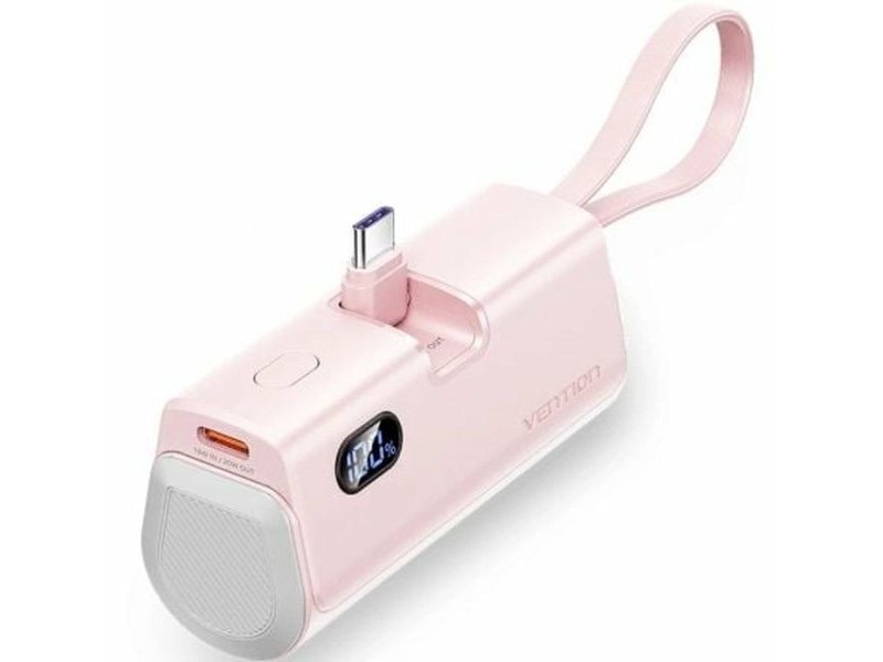Powerbank Vention FHQP0 Розов 4800 mAh