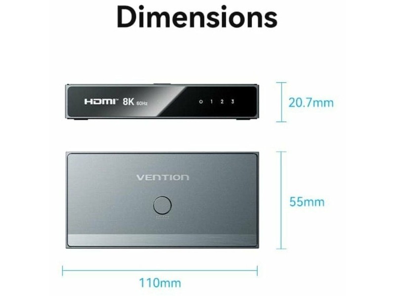 HDMI суич Vention AKRH0