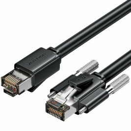 Кабел категория 6 FTP Vention IBUBF Черен 1 m