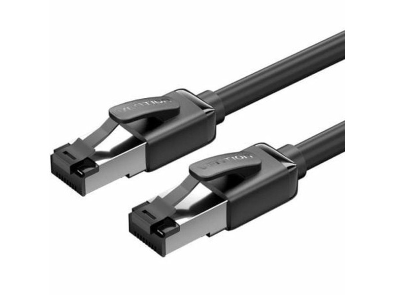 S/FTP категория 8 твърд мрежови кабел Vention IKPBG Cat.8 Черен 1,5 m