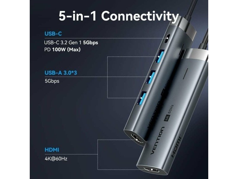 USB извод Vention TGMHB