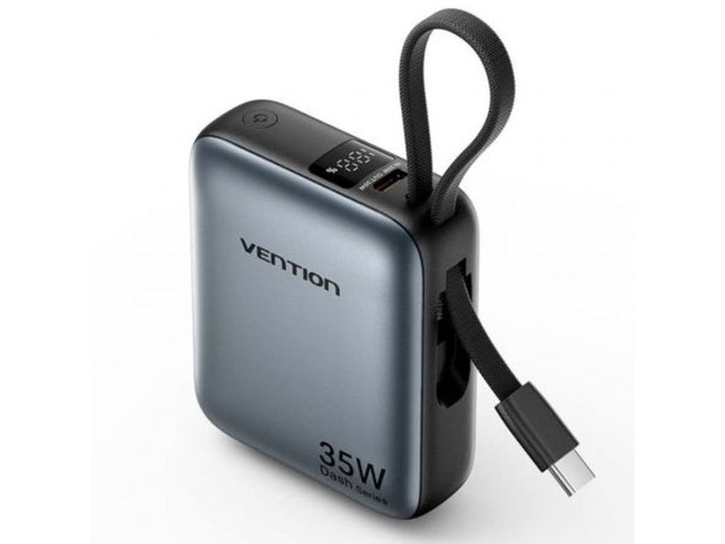 Powerbank Vention FHEH0 Сив